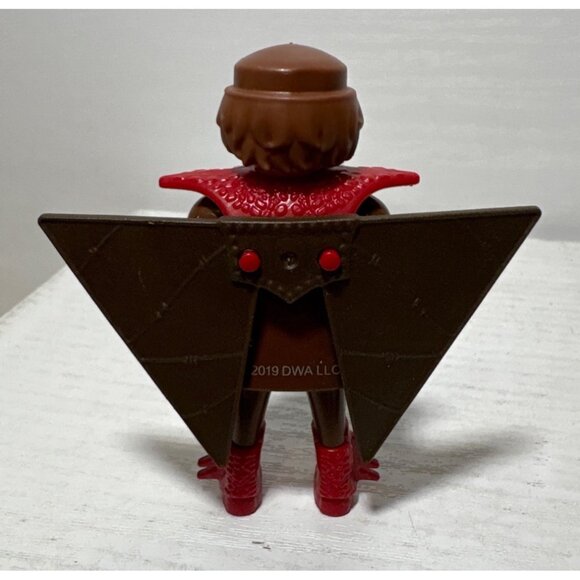 Playmobil Lot Of 2 Knight & Red Dragon Figures With Accessories - Picture 7 of 11